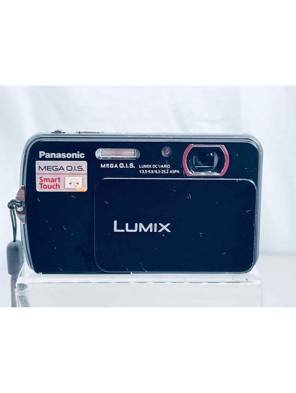 Panasonic Lumix DMC-FP5 Digital Camera 14 Mega Pixels Black Untested No cord